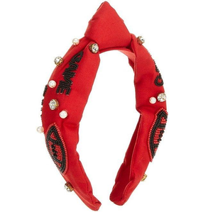 Diadema Artesanal con Cuentas de Colores para Eventos Deportivos y Festivales, Diadema con Bordado de Cuentas Hecho a Mano - Product Image 5