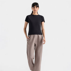 Pantalones de Mujer de Cintura Media de Secado Rápido con Cierre de Cordón, Servicio OEM, Precio al por Mayor, Diseño Único, Nueva Llegada - Product Image 1