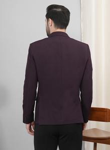 Veste de cérémonie pour homme de qualité supérieure, de couleur violette, pour les demoiselles d'honneur, les événements de mode et les occasions spéciales, disponible à prix d'exportation - Product Image 4