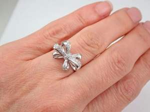 Embrace Diamond Ring Anillo de plata esterlina Moissanite Nuevo diseño Anillo para mujer - Product Image 3