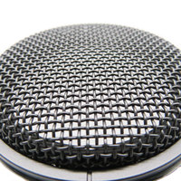Haut-parleur Grill Cover Round Metal Mesh Guard Protector Dust Cover Remplacement Protection Subwoofer Frame Grille Cover