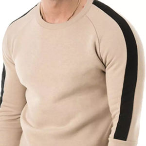 เสื้อสเวตเตอร์พิมพ์ลายพัฟสำหรับผู้ชายไซส์ใหญ่พิเศษเสื้อโอเวอร์ไซส์ผ้าคอตตอนถัก100% ดีไซน์ลายโลโก้3D ออกแบบได้ตามต้องการสำหรับฤดูหนาว - Product Image 2