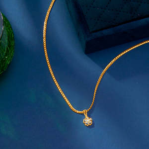 Colgante Floral Symphony de Oro y Diamantes para Mujer - Product Image 1