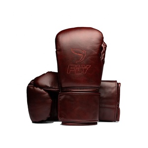 ถุงมือชกมวยคุณภาพสูงสำหรับคิกบ็อกซิ่งและมวยไทย ถุงมือฝึกซ้อมระดับมืออาชีพ ทำจากหนังวัวแท้สำหรับผู้ใหญ่ - Product Image 3