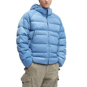 Nueva Chaqueta Acolchada Unisex con Cremallera, Resistente al Viento, 100% Poliéster, con Logotipo Personalizado en la Parte Delantera, Color Azul Primavera 2026, Ropa Deportiva Informal - Product Image 2