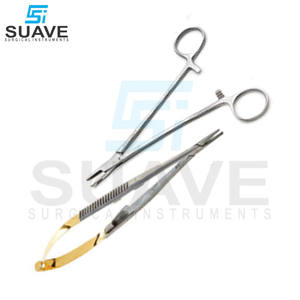 ชุดเครื่องมือผ่าตัด7ชิ้นทำจากสเตนเลสชุดศัลยกรรมพลาสติกทั่วไป - Product Image 4