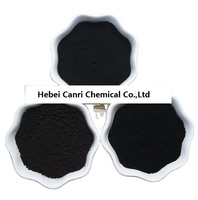 Fabricants gros oxyde de fer noir 722 bâtiment peinture colorant brique asphalte ciment béton caoutchouc