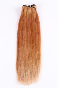 Cabello humano Remy indio blanco Super máquina de doble estiramiento accesorio de tejido de doble trama todos los colores teñibles - Product Image 5
