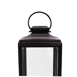 Customized Size Metal <b>Candle</b> <b>Lanterns</b> Powder Coated Stainless Steel Bronze <b>Lanterns</b> <b>For</b> <b>outdoor</b> Decoration - Product Image 4