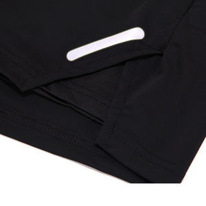 กางเกงขาสั้นออกกำลังกายแนวสตรีทของผู้ชายกางเกงขาสั้นน้ำหนักเบาระบายอากาศได้ดีกางเกงวิ่งออกกำลังกายเล่นยิมแบบตาข่ายยืดหยุ่น - Product Image 4