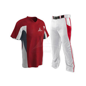 High Quality Custom Logo Men's Baseball Uniform Breathable Quick Dry Custom Size & Design - Product Image 4