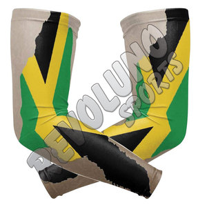 Manchons de compression personnalisés pour le football, manchons de bras de haute qualité pour le baseball, vente en gros pour le cyclisme - Product Image 1