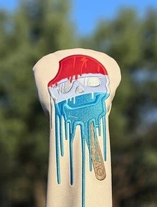 Premium Leather Waterproof <b>Golf</b> <b>Club</b> <b>Head</b> <b>Cover</b> Set Elastic Self-Fixing Closure Customizable Color Printed Patterns Fast - Product Image 5