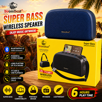 Haut-parleur portable LN-713BT avec antenne télescopique étendue, radio FM, appairage TWS, mini enceinte sans fil – Vente en gros