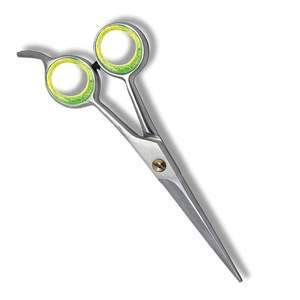 Tijera de corte de pelo personalizada con Cuchillas de acero afiladas Tijeras de peluquero de corte de pelo de peluquería de 6,0 "con bolsa - Product Image 6