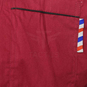 เสื้อกั๊กช่างตัดผมแบบใช้ซ้ำได้ เป็นมิตรกับสิ่งแวดล้อม ผลิตจากผ้าเนื้อนุ่ม วัสดุที่ยั่งยืน คุณภาพสูง ผลิตในประเทศปากีสถาน - Product Image 6