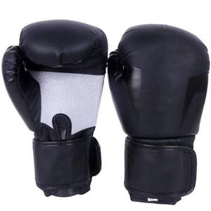 Gants de boxe en mousse respirante Gants de sécurité Gants de protection en cuir véritable Gants d'entraînement au combat Boîte Gym Club By Cumbre Sports - Product Image 3