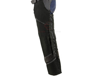 100% Top de haute qualité Full Chaps Chaps d'équitation Équipement en cuir de vache Chaps en cuir véritable pour hommes - Product Image 5