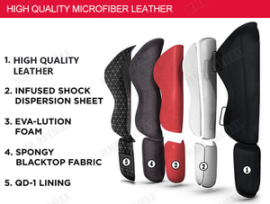 High Quality Professional MMA <b>Shin</b> <b>Guards</b> Durable Protective Pads for Kickboxing <b>Muay</b> <b>Thai</b> Karate Taekwondo Martial Arts Combat - Product Image 4