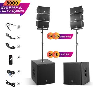 VENTA DE ALTAVOZ DE ARREGLO EN LÍNEA ACTIVO DE TRES VÍAS RCF HDL 50-A 4K Pro Sound 2x12 8000W 143 OM - Product Image 3