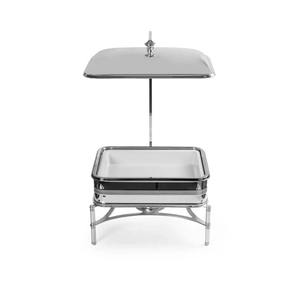 Cazuela de acero inoxidable con fregona y tapa aislada adecuada para picnics en interiores y exteriores, viajes, fiestas Tiffin - Product Image 3