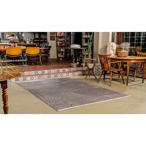 Tapis d'intérieur Netline BY044, design moderne anthracite, pour chambre d'enfant et bureau, en polypropylène et polyester, pour la maison et la chambre des enfants - Product Image 1