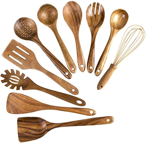 Nouvel ensemble de cuillères, spatules et cuillères à riz style nordique – Ustensiles de cuisine et outils de cuisine pour la maison - Product Image 1