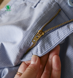 กางเกงขาสั้นผ้าชิโนสำหรับผู้ชายกางเกงขาสั้นผ้าฝ้ายแบบลำลองฤดูร้อนมีกระดุมปิดและกระเป๋าข้าง - Product Image 4