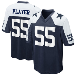 Maillot de football pour homme, numéro 55, col en V, manches courtes, maille respirante en polyester, impression sublimée, coupe classique - Product Image 6