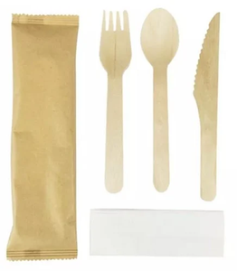 Handi ชุดเครื่องมือทำอาหารทำจากไม้ชุดเครื่องใช้บนโต๊ะอาหารงานไม้ธรรมชาติเป็นมิตรกับสิ่งแวดล้อม - Product Image 1