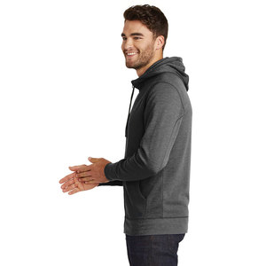 Sweats à capuche pour hommes Sweats à capuche personnalisés avec fermeture éclair pour hommes Impression bouffante Veste à fermeture éclair en coton uni doux de haute qualité pour hommes - Product Image 6