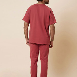 New Pakistan Selling Article WholeSale Price Men <b>T</b> <b>Shirt</b> And Trouser Set New Plain Color Stylish Men <b>T</b> <b>Shirt</b> And Trouser Set - Product Image 6