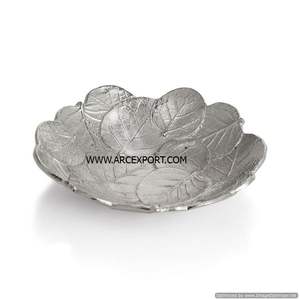 Silver New Stylish Ware <b>Large</b> Modern New Designing Style Ware <b>Large</b> Antique Designing <b>Serving</b> <b>Bowls</b> Dinnerware Dishes Supplies - Product Image 6
