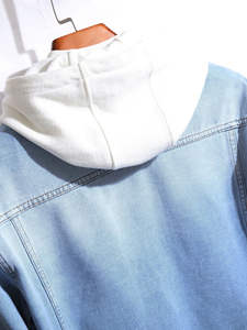 Vente à chaud Veste en jean pour homme Style vintage Durable et confortable Parfait pour une tenue décontractée et quotidienne - Product Image 3