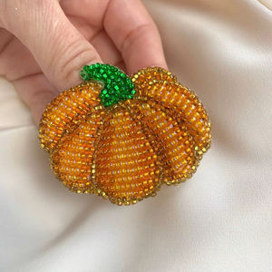 Luxury beaded <b>star</b> shape embroidery Keychains and Bag Charm Handmade Beaded - Product Image 1