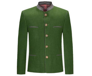 แจ็คเก็ตลายตามสั่งได้สำหรับงานแต่งงานแจ็กเก็ตแบบสก็อตต์ผ้าสักหลาดขนแกะสไตล์พรีเมียม - Product Image 4