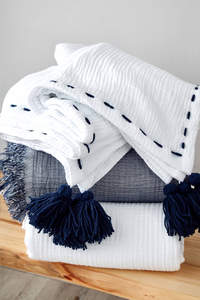 100% Cotton <b>Muslin</b> Solid Dyed Throw With Handmade Stitch & Fringe <b>Muslin</b> <b>Swaddle</b> <b>Blankets</b> Organic Cotton <b>Swaddle</b> <b>Blankets</b> - Product Image 2