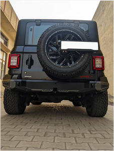 Pare-chocs arrière 4x4 avec porte-pneu pour Thar & Thar Roxx |   Protection robuste |   Approvisionnement en gros - Product Image 5