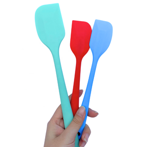 Silicone Spatula Heat Resistant Non-Stick Flexible <b>Rubber</b> With Solid Stainless Steel Kitchen Essential - Product Image 4