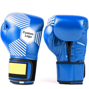 Juego de Guantes de Boxeo Personalizables de PVC Curvo con Diseño Personalizado, Transpirables y Cómodos para Artes Marciales - Product Image 5