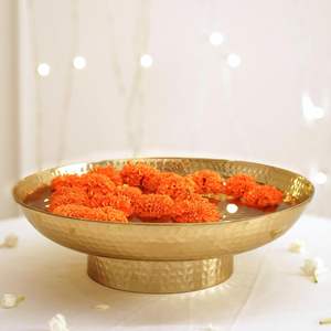 Cuenco de servicio clásico Natural de grado superior, vajilla decorativa hecha a mano, cuenco de Metal de aluminio personalizado para diseñadores de cocina - Product Image 6