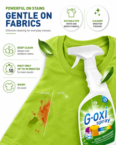 Super Set G-oxi Spray Détachant et Détachant pour Blanchir et Colorer (2x600ml) - Product Image 4