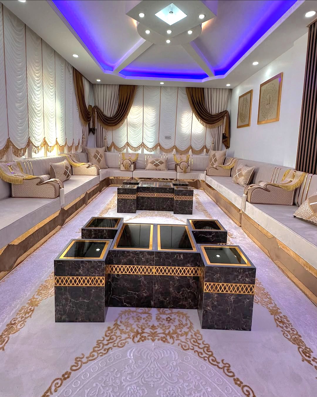 Best Selling Arabic Seating Stylish Comfortable Floor Sofa Sets