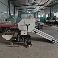 Mini presse à balles de maïs, de foin et de silage entièrement automatique de Chine, machine à emballer les balles de foin, prix de vente