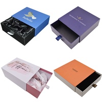 Boîte cadeau de luxe pour extensions de cheveux, recyclable et écologique, avec fermeture magnétique, fenêtre transparente, poignée en cristal, emballage de type tiroir