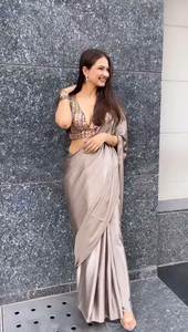 White & Black colour fancy designer Dernière Collection Indian Wedding Wear Saree for Women from Indian Exporter - Product Image 5