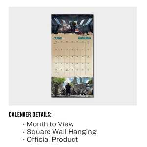 Calendario de Mesa con Mini Póster de The Mandalorian 2025, Reloj de Papel para Promoción - Product Image 4