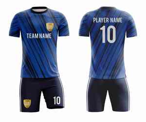 Maillots de football personnalisés 2026 |   Uniformes de football imprimés numériquement OEM |   Tenues respirantes légères à manches courtes et coupe ajustée - Product Image 1