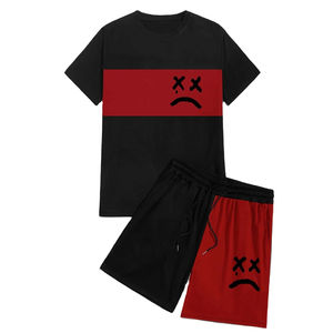 Ensembles de shorts pour hommes de haute qualité à la mode Ensembles de courts métrages pour hommes Pullover Twin Sets Vente en gros Design personnalisé à bas prix - Product Image 5