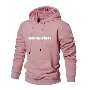 Sudadera con Capucha de Manga Larga para Hombre, de Alta Calidad, Antibolitas, con Logotipo Personalizado al por Mayor, Gruesa, para Deportes de Invierno, Gimnasio, Otoño - Product Image 3